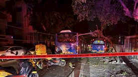 תאונה בדיזינגוף, צילום: איחוד הצלה